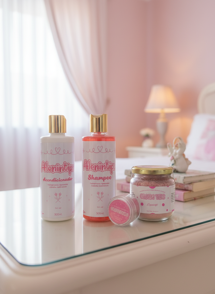 COMBO CAPILAR 300 ml 1 GLNIN tips polvo