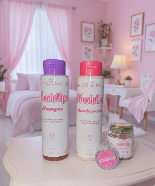 COMBO CAPILAR 500 ML GLNIN CÁPSULAS.