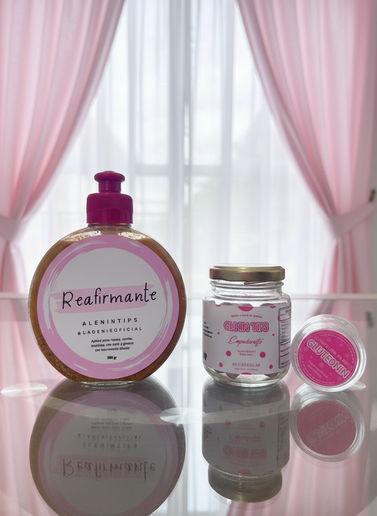 COMBO ACEITE REAFIRMANTE ALENINTIPS y GLNIN CÁPSULAS
